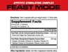 MuscleMeds Feast Mode Supplement Facts panel showing digestive enzyme blend and serving information.