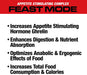 MuscleMeds Feast Mode supplement facts highlighting digestive enzyme benefits for protein digestion, nutrient absorption, and calorie utilization.
