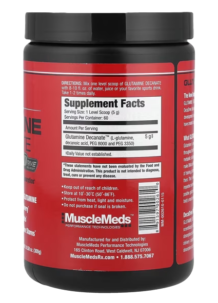 MuscleMeds Glutamine Decanate