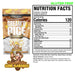 MuscleSport Cream'd Rice Gourmet Peanut Butter Gone Bananas supplement facts, ingredients, and directions panel