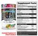 MuscleSport PreLean supplement facts thermogenic pre workout fat shredding formula panel