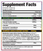 MuscleSport Rhino Rampage supplement facts and directions label