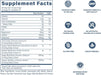 Revive MD Mushroom Powder supplement facts panel 30 Servings showing functional mushroom blend ingredients 