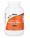 NOW Foods Certified Organic Acacia Fiber Pure Powder 12 oz bottle front label highly soluble intestinal health supplement