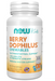NOW Kids Berry Dophilus chewable probiotic tablets bottle front label 60ct
