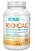 NOW Kids Kid Cal Orange chewable calcium tablets bottle front label 100 ct