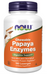 NOW Foods Chewable Papaya Enzymes 180 lozenges bottle front label