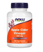 NOW Foods Apple Cider Vinegar 450 mg 180 Veg Capsules bottle front label derived from fermented sweet apple cider