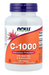NOW Foods C-1000 with Rose Hips and Bioflavonoids vitamin C bottle 100 Tablets
