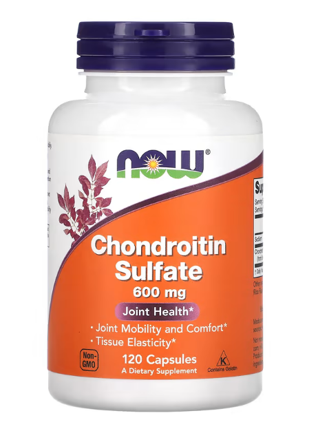 NOW Foods, Chondroitin Sulfate, 600 mg, 120 Capsules
