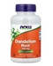 NOW Foods Dandelion Root 500 mg, 100 Veg Capsules bottle front label
