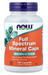 NOW Foods Full Spectrum Minerals Caps 120 capsules bottle front label