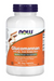 NOW Foods Glucomannan 575 mg konjac root fiber supplement front label 180 Veg Capsules