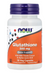 NOW Foods Glutathione 500 mg with milk thistle extract and alpha lipoic acid bottle 30 veg capsules antioxidant support