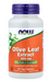 NOW Foods Olive Leaf Extract 500 mg 60 Veg Capsules bottle front label for antioxidant and free radical support