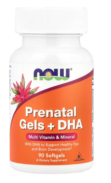 NOW Foods Prenatal Gels + DHA