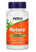 NOW Foods Relora 300 mg 60 veg capsules stress support supplement bottle