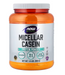 NOW Sports Micellar Casein Protein Powder unflavored slow digesting protein supplement 1.8 lb container