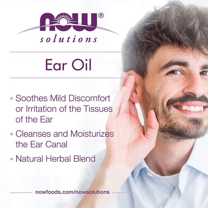 NOW Solutions Ear Oil herbal ear care product