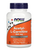 NOW Foods Acetyl-L-Carnitine 500 mg vegetarian capsules dietary supplement bottle 100 Veg Capsules
