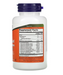 NOW Foods Acid Relief with Enzymes 60 Chewables supplement facts label showing enzyme blend and digestive support ingredients