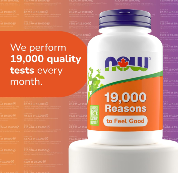 NOW Foods what you wont find no artificial additives colors flavors quality standards