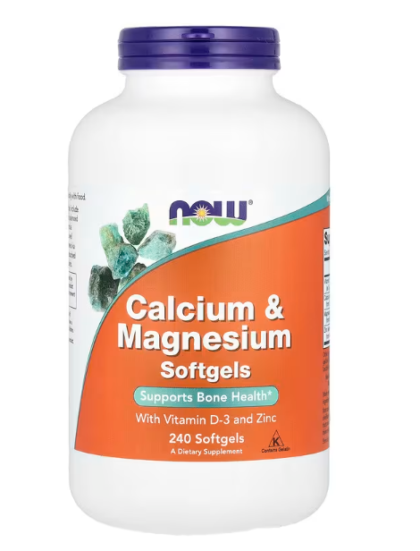 NOW Foods Calcium Magnesium Zinc + Vitamin D3