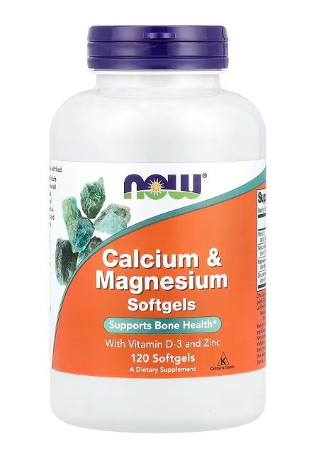 NOW Foods Calcium Magnesium Zinc + Vitamin D3