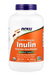 NOW Foods Certified Organic Inulin Prebiotic Pure Powder organic prebiotic fiber supplement 1 lb 454 g container