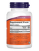 NOW Foods Chondroitin Sulfate 600 mg supplement facts label cartilage support formula