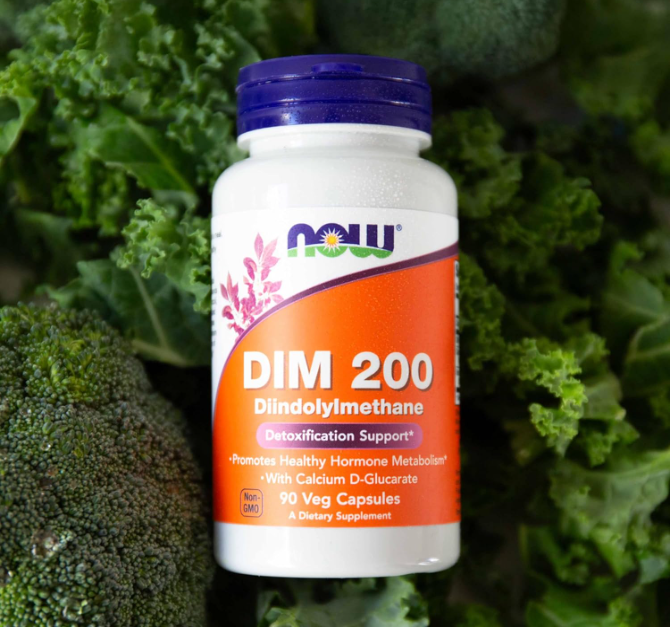 NOW Foods hormone balance supplement daily wellness routine DIM capsules