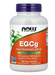 NOW Foods EGCg Green Tea Extract 400 mg 180 veg capsules antioxidant supplement bottle front label