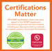 NOW Foods L-Lysine 1,000 mg product certification and GMP quality standards graphic