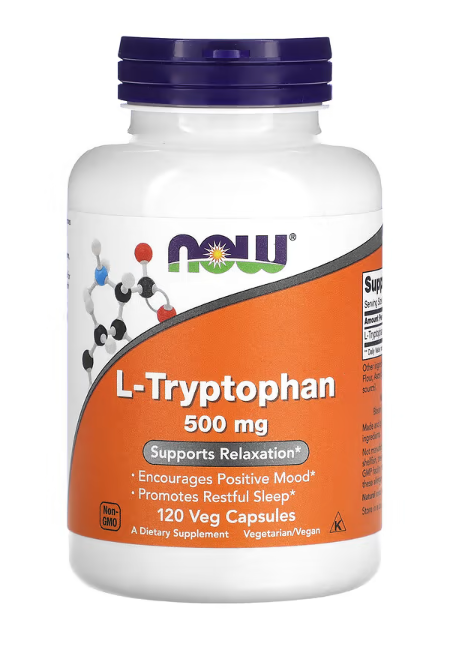 NOW Foods L-Tryptophan 500 mg