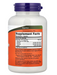 NOW Foods Pancreatin 2000 supplement facts panel with protease amylase and lipase 250 Capsules