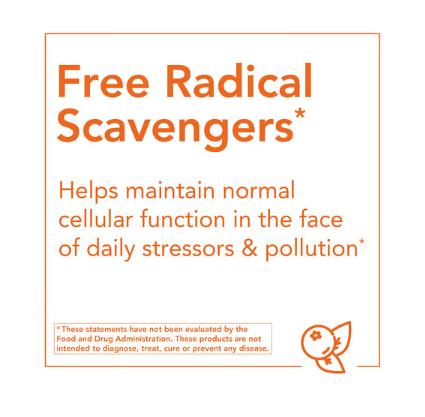 NOW Foods Pycnogenol vascular and antioxidant support supplement displa