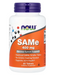 NOW Foods SAMe 400 mg mood and joint support supplement bottle 60 Tablets