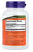 NOW Foods Saccharomyces Boulardii supplement facts and ingredient label 120 Count