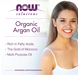Woman with glowing skin representing hydrating and nourishing benefits of NOW Foods Organic Argan Oil