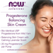 NOW Solutions Progesterone cream women’s wellness skincare display