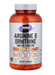NOW Sports Arginine and Ornithine front bottle 250 veg capsules amino acid supplement