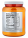 NOW Sports Whey Protein Concentrate unflavored supplement facts label 1.5 lb protein powder