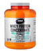 NOW Sports Whey Protein Concentrate unflavored front container 5 lb protein powder