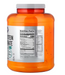 NOW Sports Whey Protein Concentrate unflavored supplement facts label 5 lb protein powder