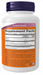 NOW Foods Aloe Vera Gels supplement facts and directions panel 250 softgels