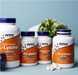 NOW Foods amino acid supplements including L-Methionine 500 mg with Vitamin B-6 bottles and capsules