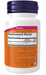 NOW Foods Vitamin B-1 100 mg bottle showing supplement facts panel and product information