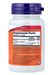 NOW Foods Vitamin A & D supplement facts label showing vitamin A 10,000 IU and vitamin D 400 IU per softgel.