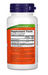 NOW Foods White Willow Bark Extract 400 mg supplement facts label showing standardized 15% salicin per veg capsule