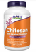 NOW Foods Chitosan Plus Chromium vegetarian capsules bottle front label 240 Capsules